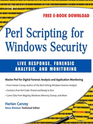 cover image of Perl Scripting for Windows Security